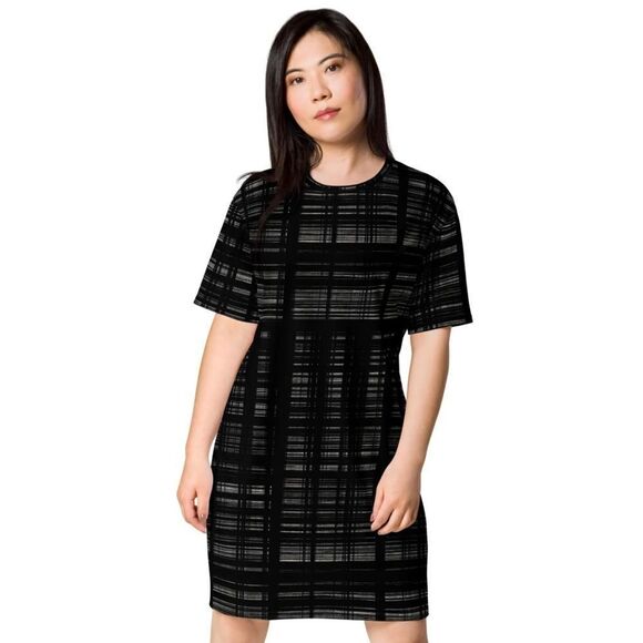 Vintage midi dress with short sleeves size M - Picture 1 of 7